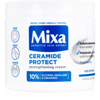 Mixa Ceramide Protect cremă de corp regeneratoare pentru piele sensibila - imagine 2